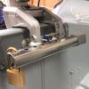 Outboard motor clamp lock