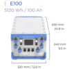 ePropulsion E100 battery